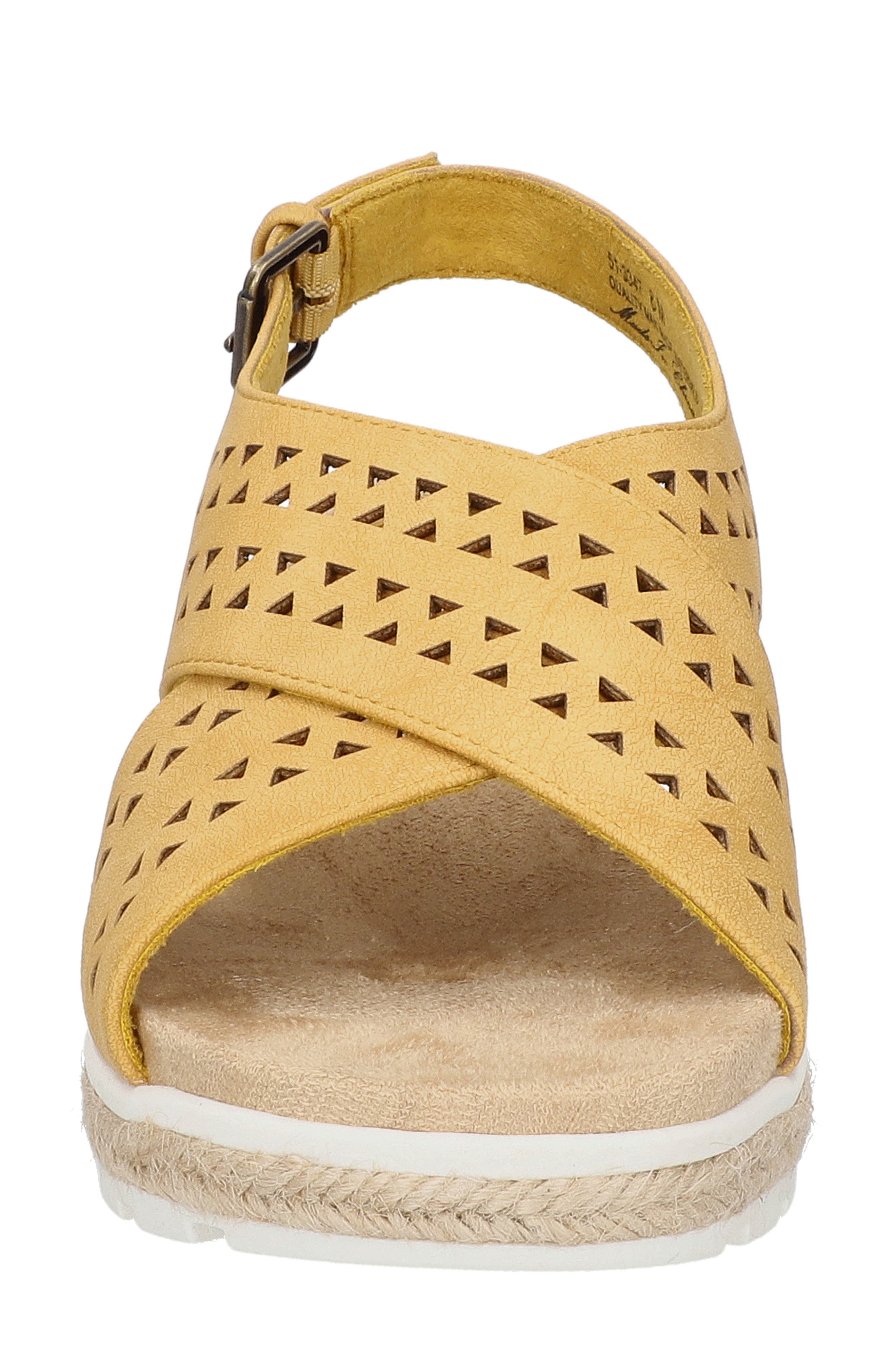 Cosette Slingback Espadrille Sandal, Alternate, color, YELLOW