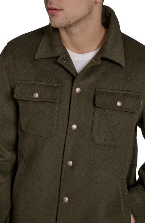 Dockers ® Fleece Lined Shirt Jacket In Green