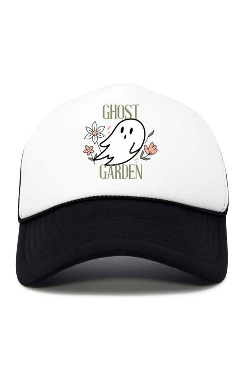 Ghost Garden Snapback Trucker Hat