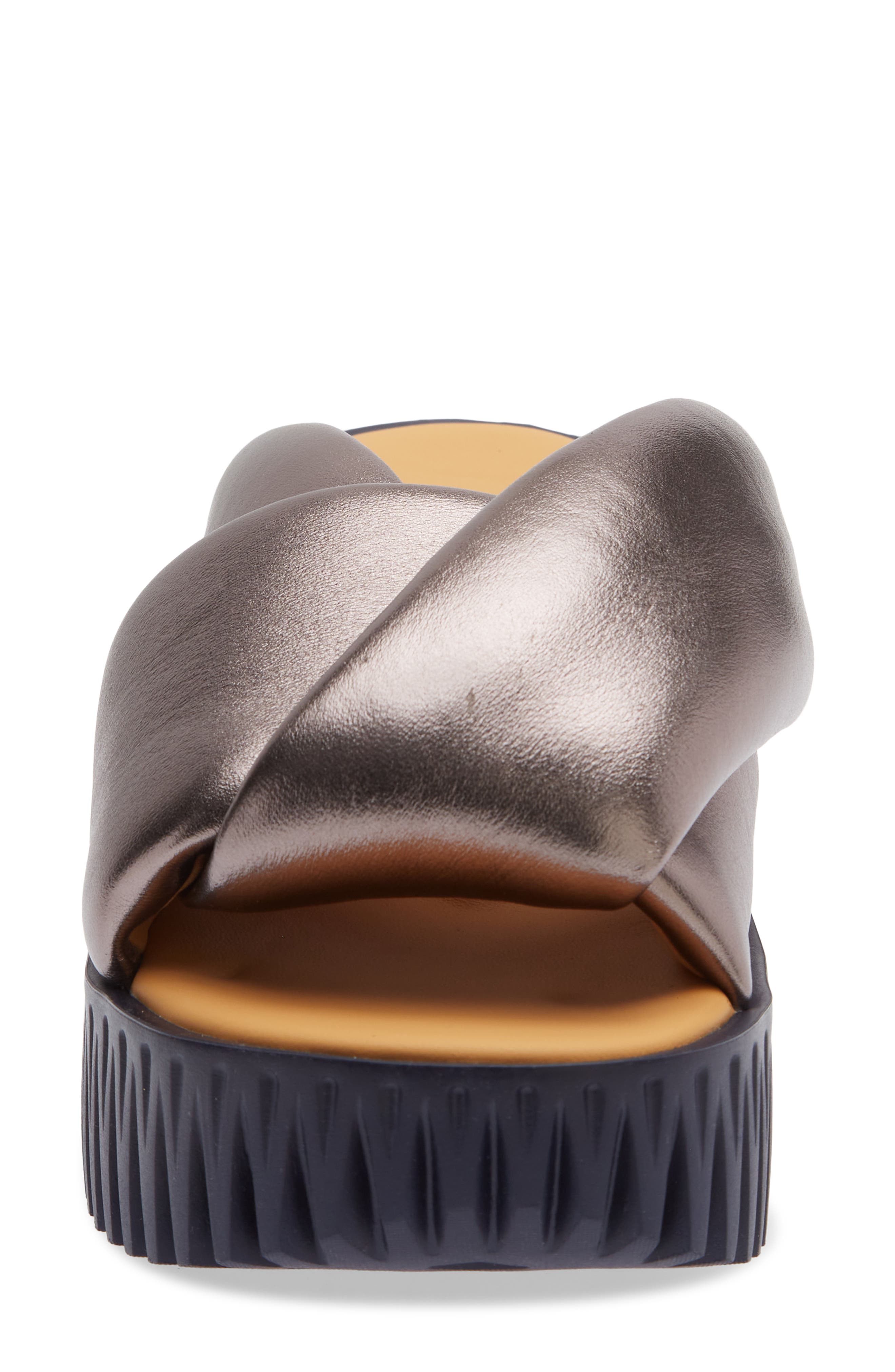 Plia Anda Platform Sandal, Alternate, color, GUN METAL