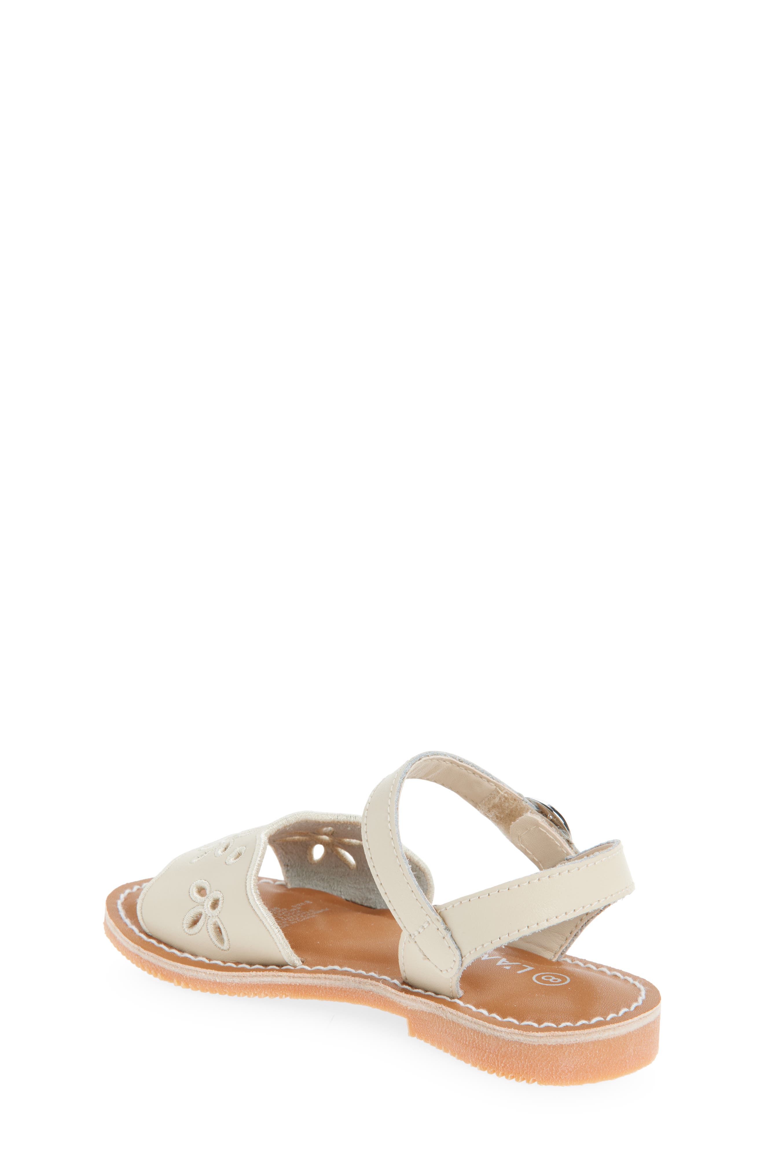 L
AMOUR Kids
 Augusta Ankle Strap Sandal, Alternate, color, Oatmeal