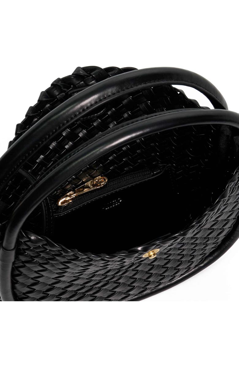 Dune London Dinideliberate Top Handle Bag, Alternate, color, Black