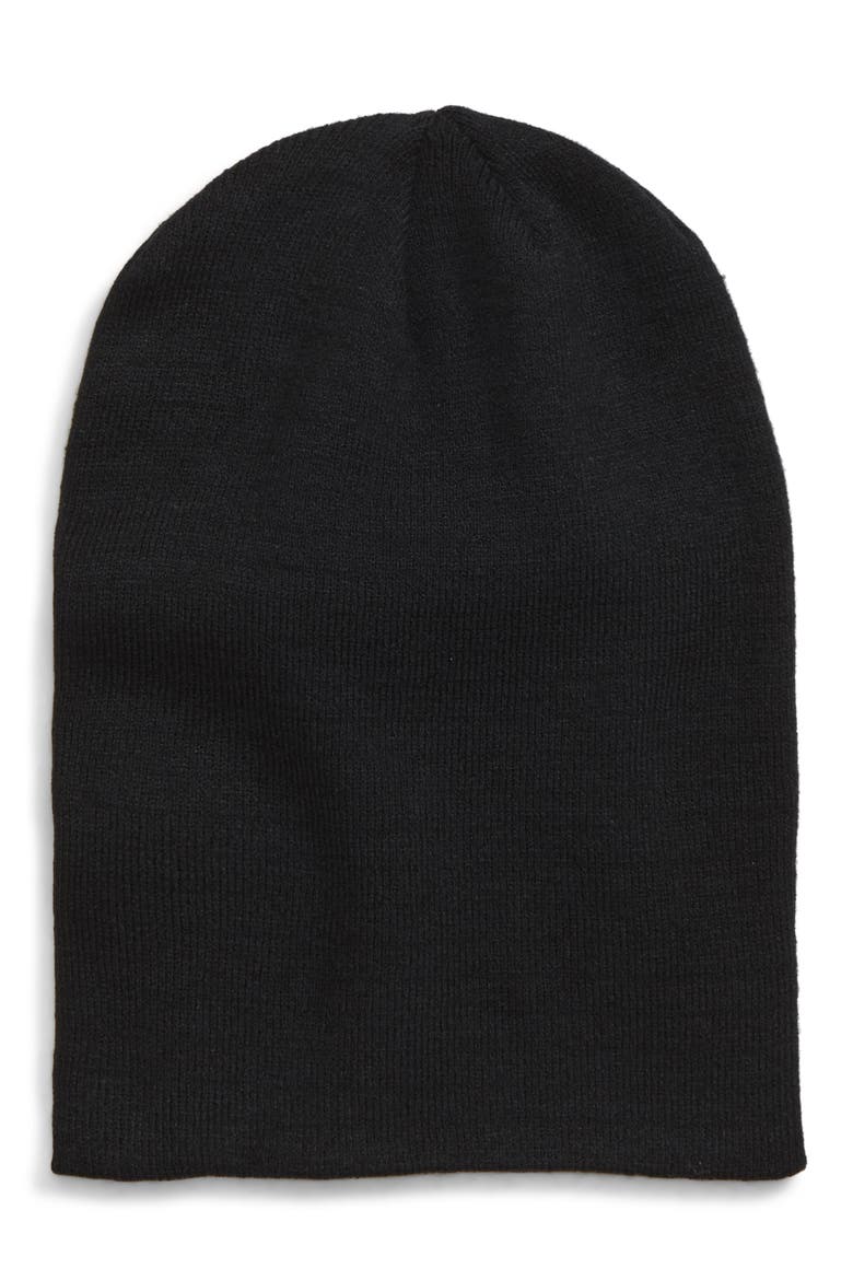 Beanie, Main, color, BLACK