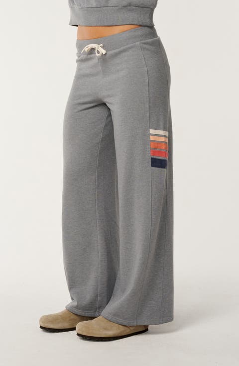 Surf Revival Wide Leg Fleece Pants