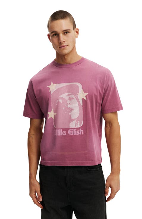 Men's Cropped Fit Music T-Shirt
