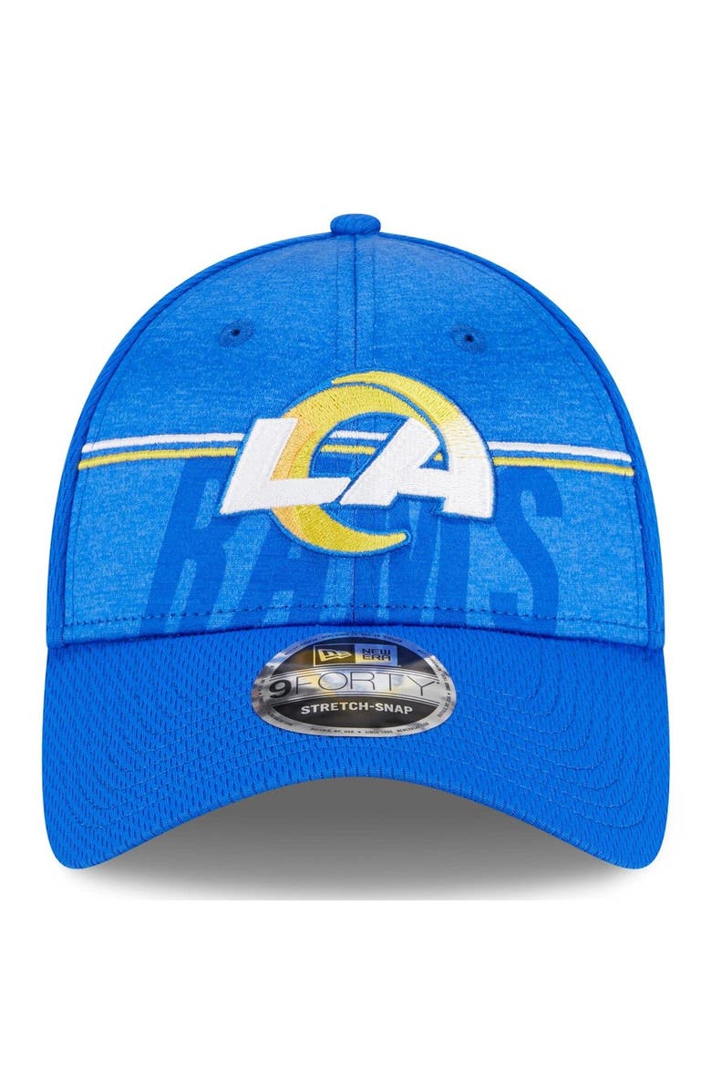 New Era Men's New Era Royal Los Angeles Rams 2023 NFL Training Camp 9FORTY Adjustable Hat, Alternate, color, 