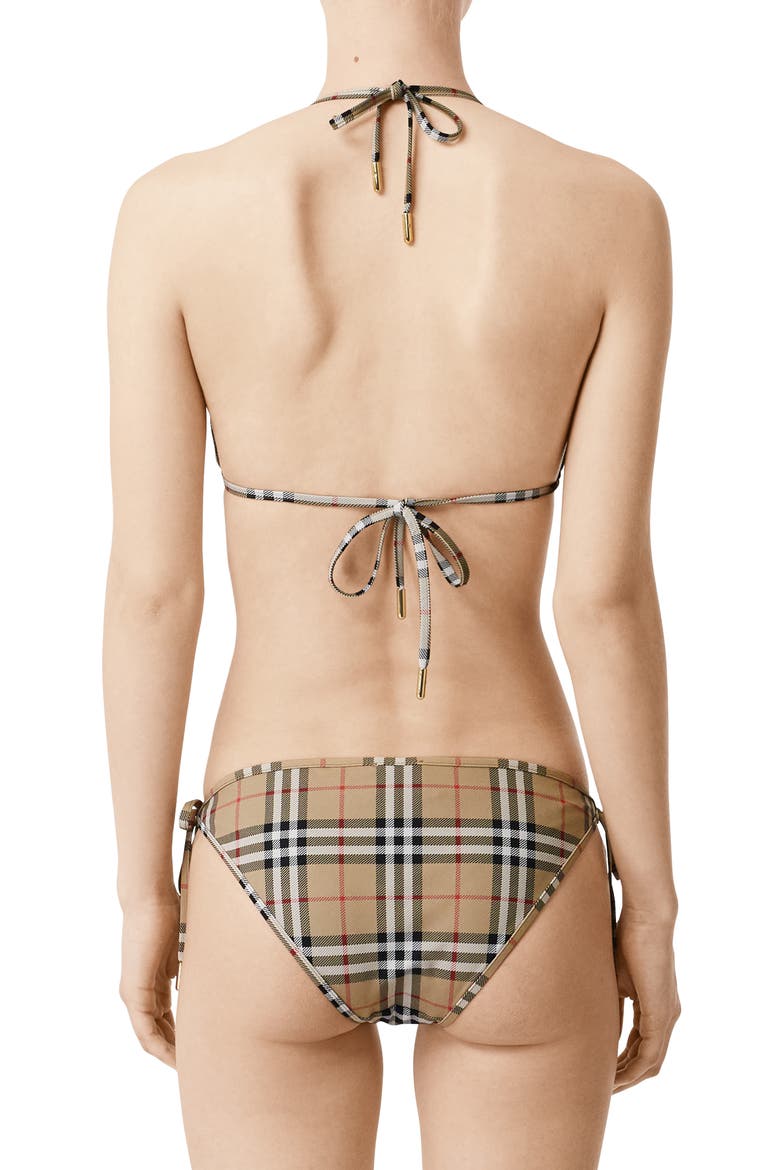 Cobb Vintage Check Two-Piece Swimsuit, Alternate, color, ARCHIVE BEIGE IP CHK