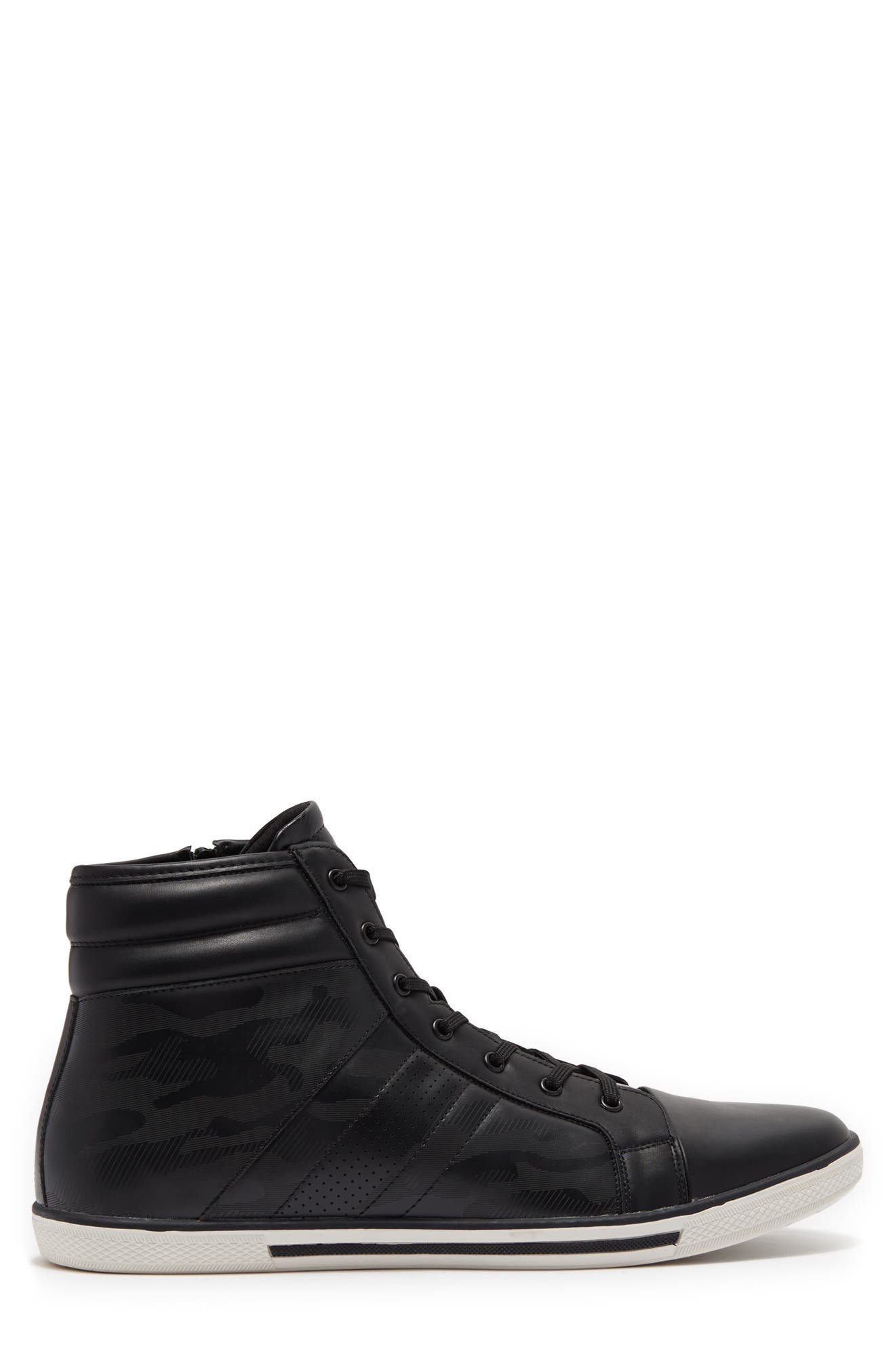 Cesar High Top Sneaker, Alternate, color, BLACK CAMO