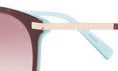 Ted Baker 53mm Round Sunglasses In Pink