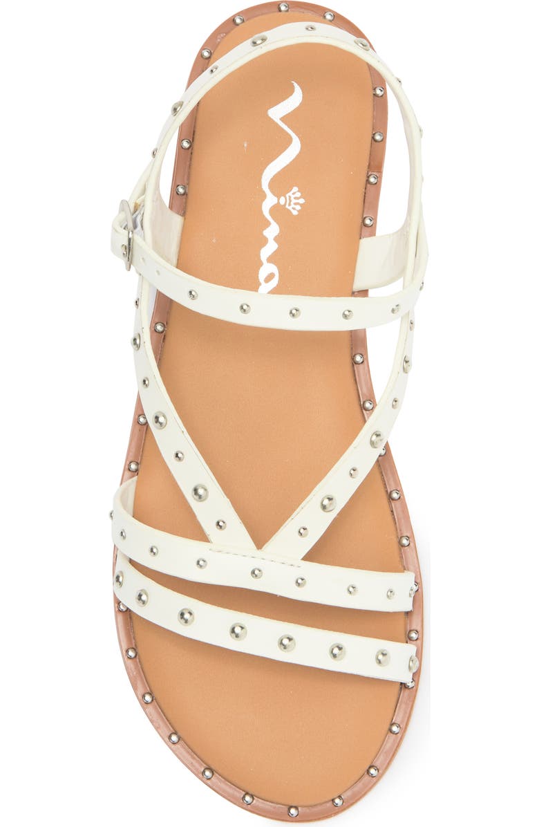 Nina Kids' Larsa Studded Sandal, Alternate, color,