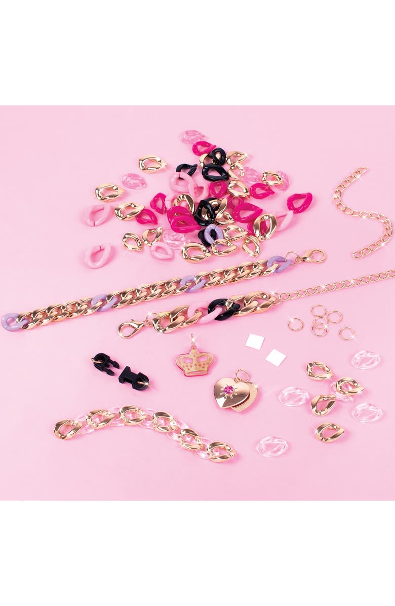 Juicy Couture Make It Real Juicy Couture Chic Links DIY Jewelry Kit, Ages 8+, Alternate, color, Multicolored