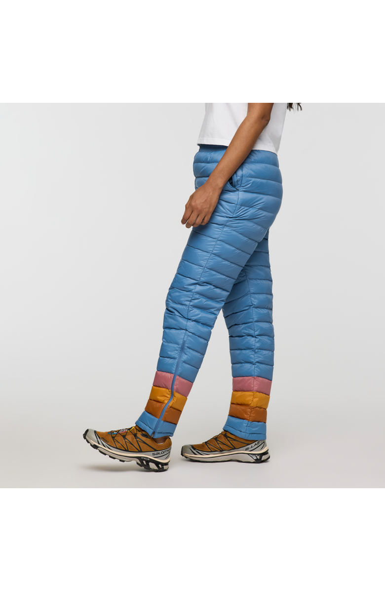 Cotopaxi Fuego Down Pant - Women's, Alternate, color, Fjord Stripes