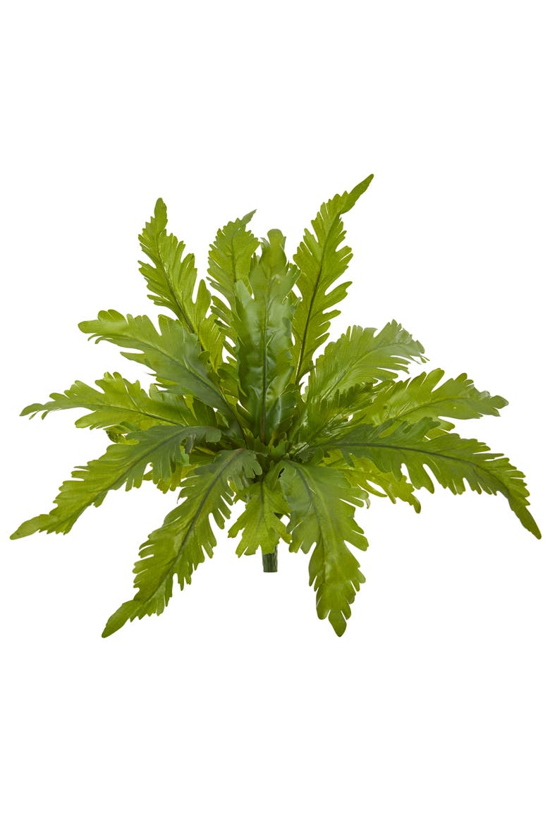 14-in Fern Artificial Plant, Main, color, Green