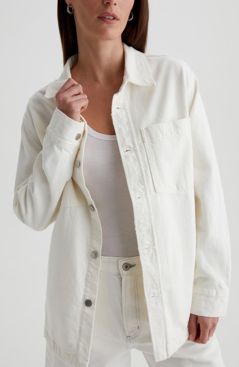AG Vita Denim Shirt Jacket, Alternate, color, 