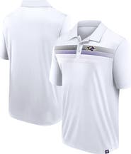 FANATICS Men's Fanatics Branded White Baltimore Ravens Victory For Us Interlock Polo