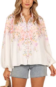 Petal & Pup Tiarna Floral Print Shirt