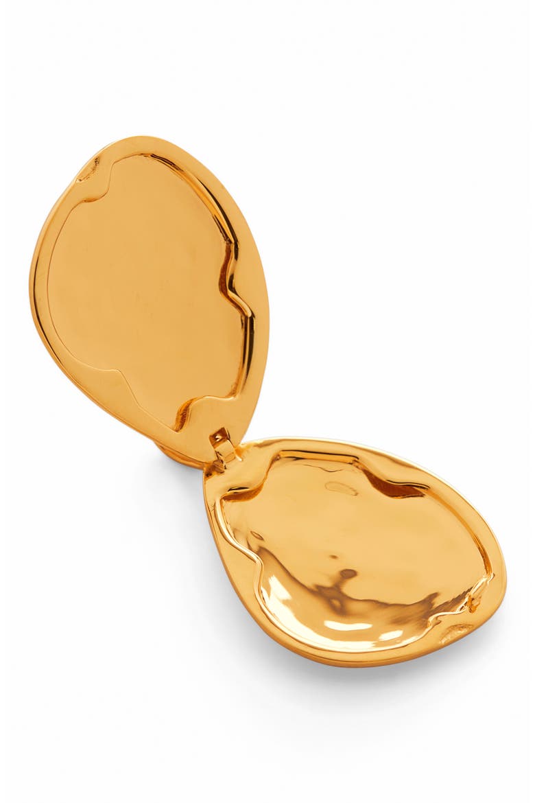 Deia Pebble Locket Charm, Alternate, color, GP