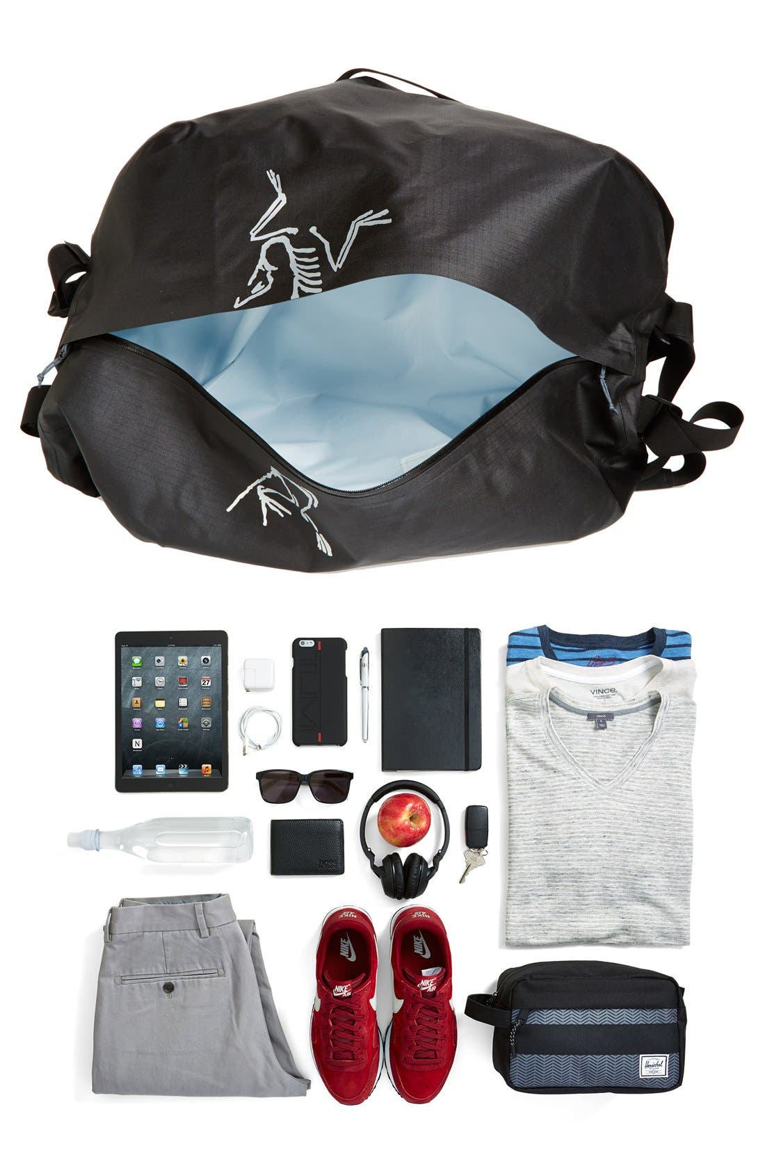 Arc'teryx 'Carrier' Weather Resistant Convertible Duffel Bag/Backpack, Alternate, color, 