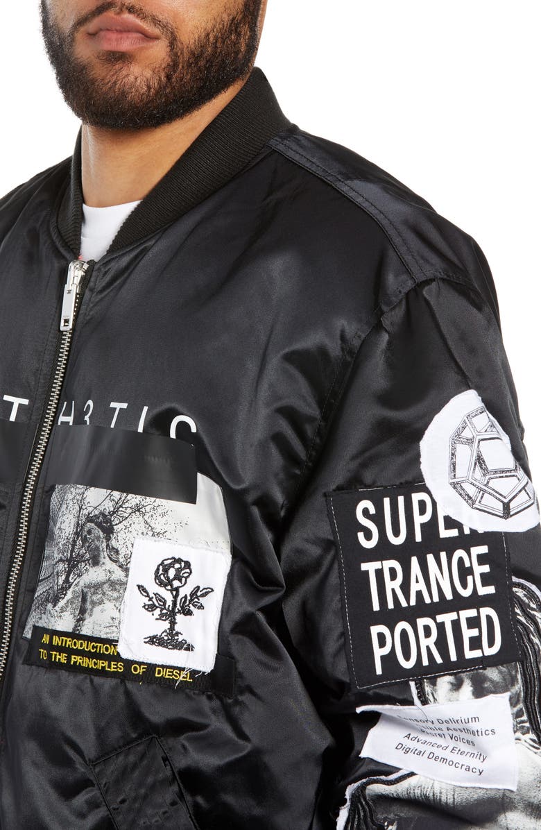 DIESEL<sup>®</sup> J-Tamie Reversible Bomber Jacket, Alternate, color,