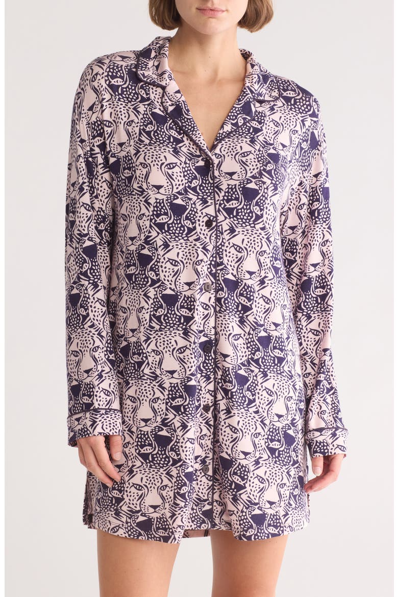 All American Sleep Shirt, Main, color, ELIXIR CHEETAHS