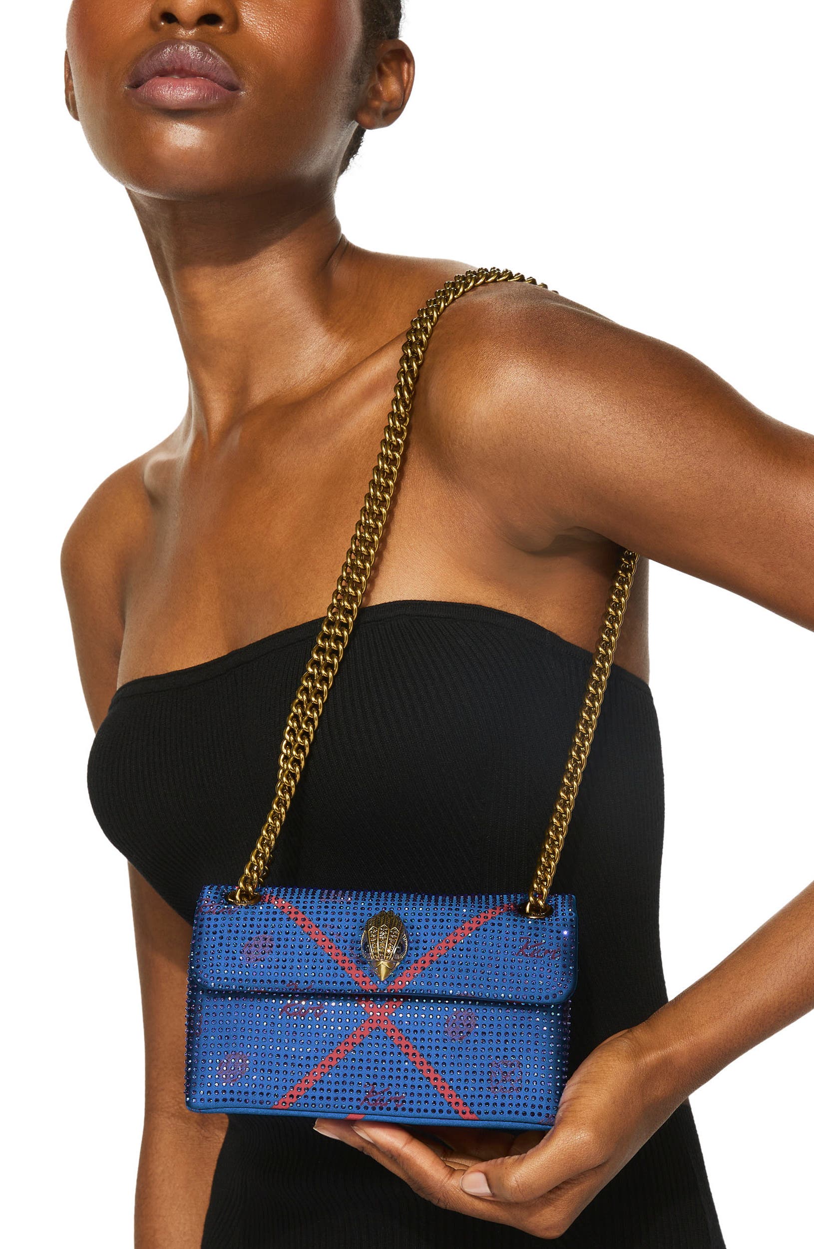 Kensington Fabric Convertible Crossbody Bag, Alternate, color, BLUE