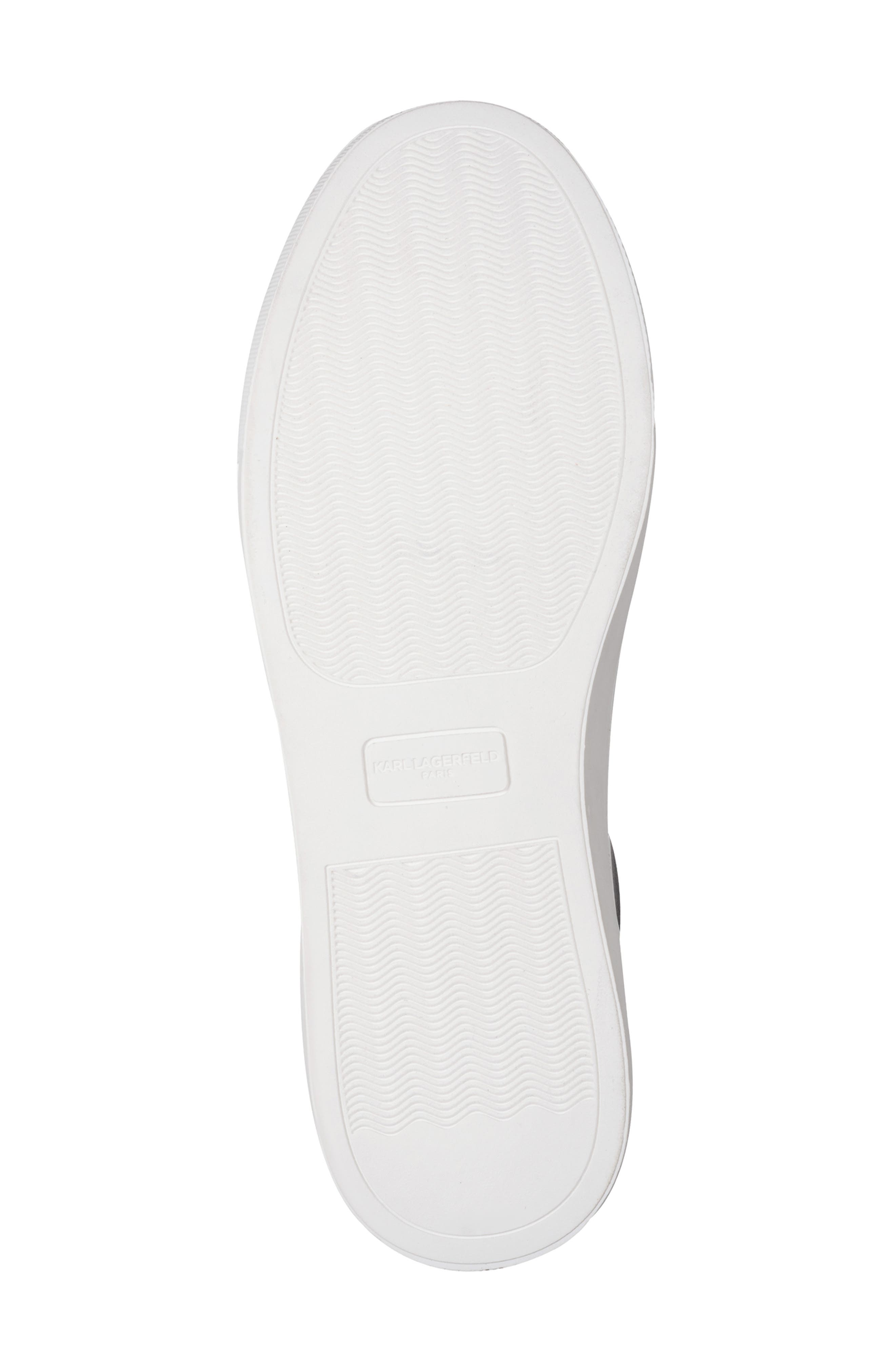 KARL LAGERFELD PARIS Low Profile Sneaker, Alternate, color, Black