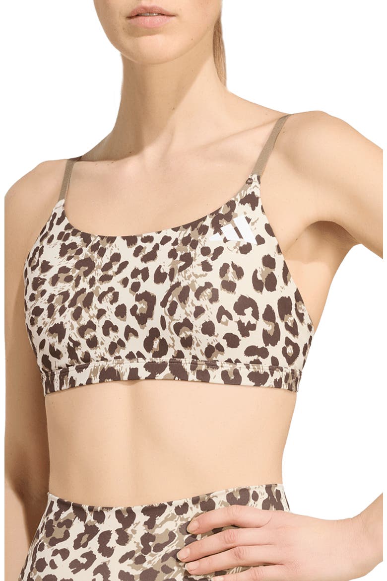Low Impact Sports Bra, Main, color, LINEN/ KHAKI SIX/ BROWN