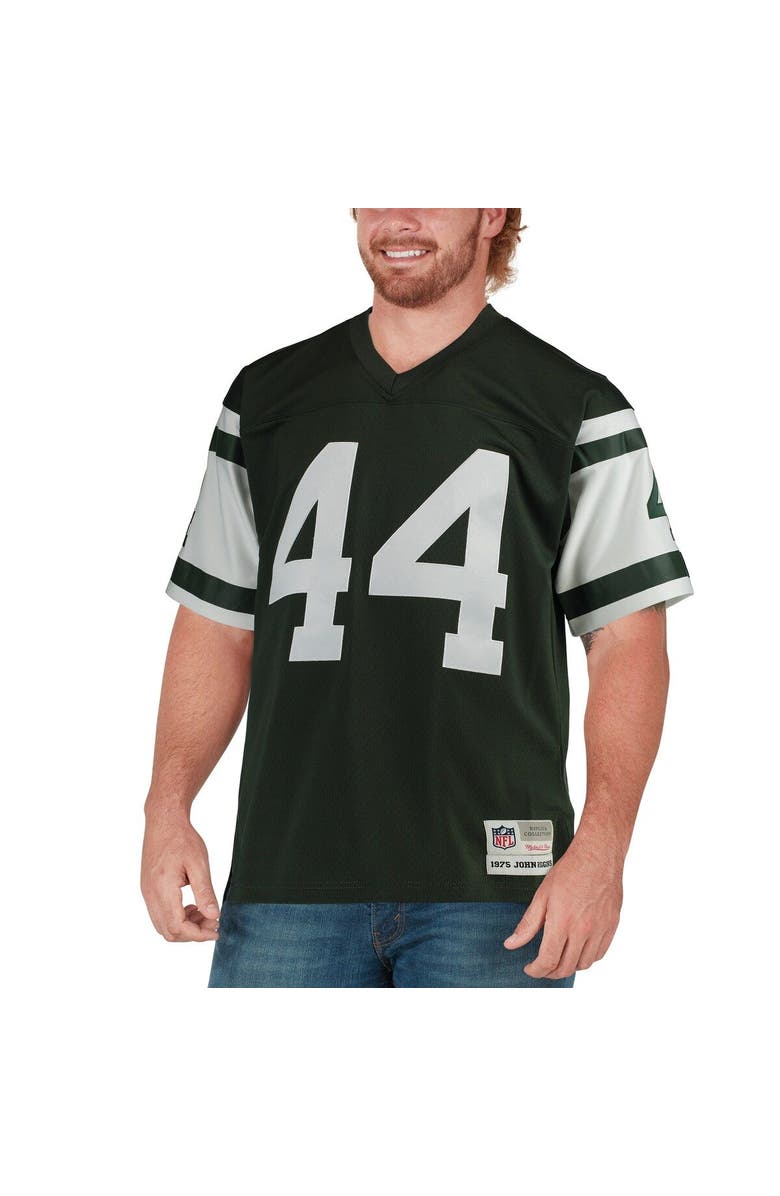 Mitchell & Ness Men's Mitchell & Ness John Riggins Green New York Jets Retired Player Legacy Replica Jersey, Alternate, color, 