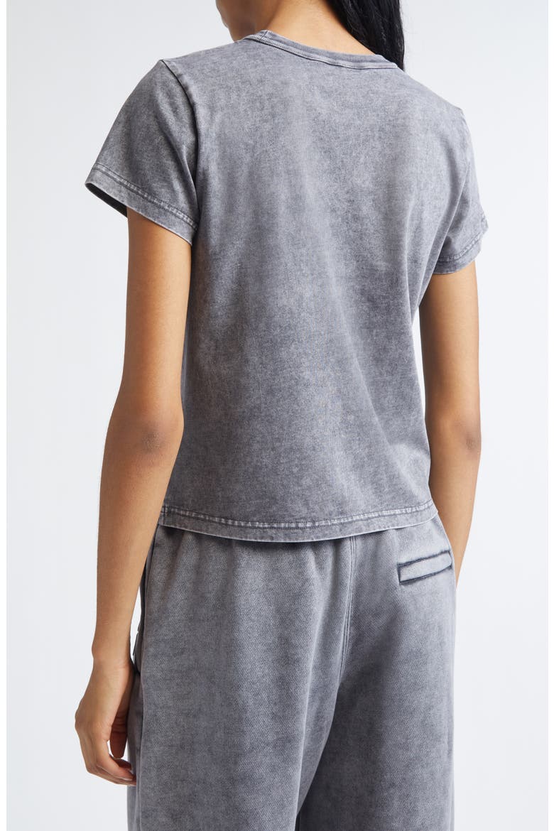 Puff Logo Shrunken Cotton Jersey T-Shirt, Alternate, color, WASHED GRANITE