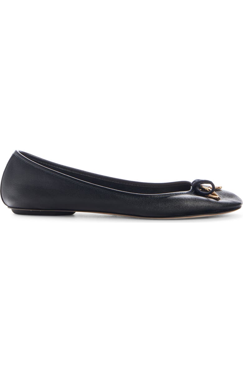 Chloé Iris Ballerina Flat, Alternate, color, Black