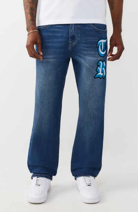 True Religion Bobby Appliqué Baggy Jeans