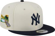 New Era Men's New Era Cream/Navy New York Yankees Localized 9FIFTY Snapback Hat