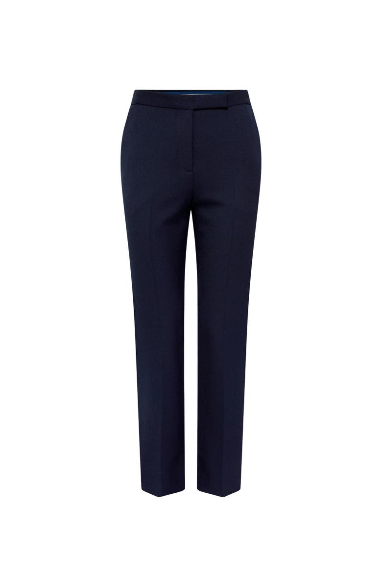 GERARD DAREL Celia Straight Suit Pants, Alternate, color, Navy Blue