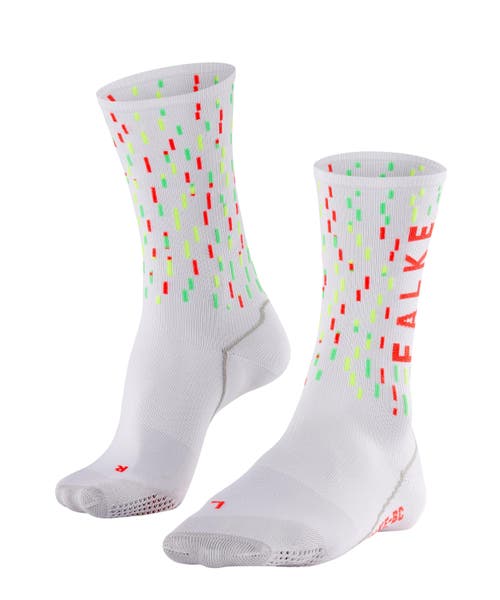 Falke Bc Impulse Cycling Socks In White