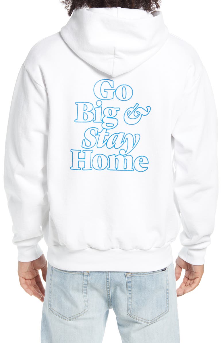 CHILLHOUSE Go Big & Stay Home Cotton Hoodie, Alternate, color,