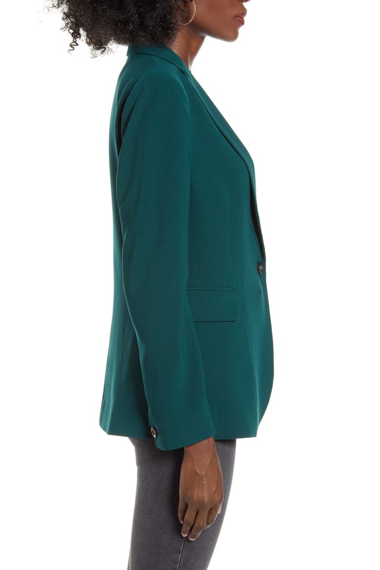 Single Button Blazer, Alternate, color, SYCAMORE