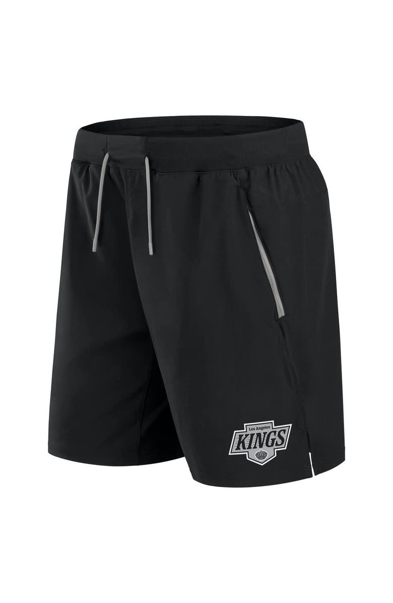 FANATICS Men's Fanatics Black Los Angeles Kings Authentic Pro Rink Performance Shorts, Alternate, color, Black