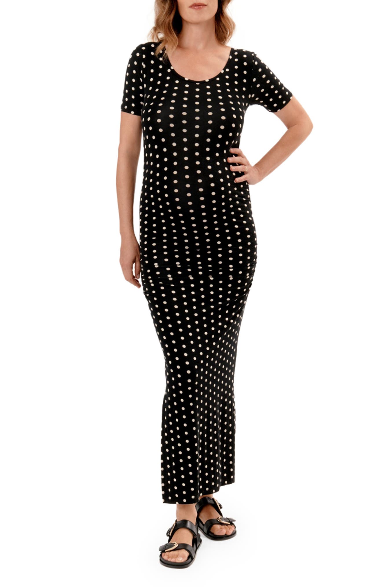 selected POLKA DOT BLACK
