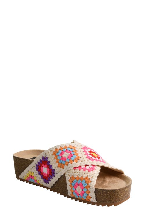 Dirty Laundry Mullberry Platform Sandal In Multi