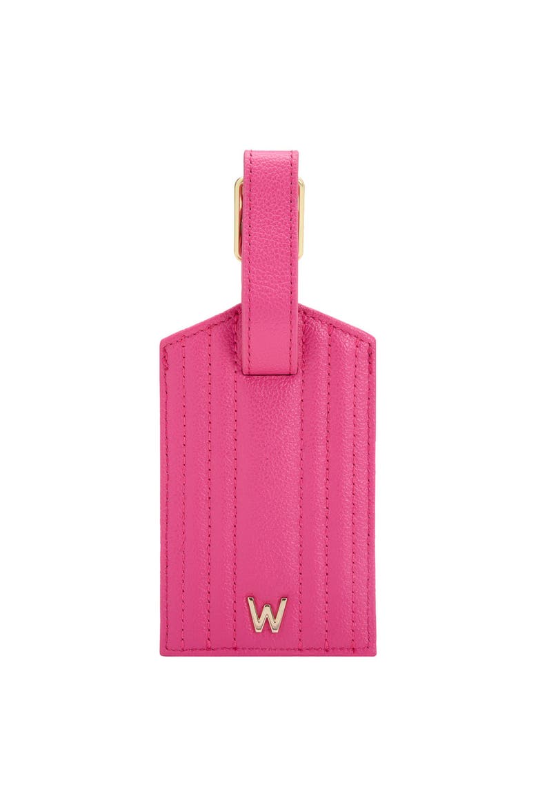 Mimi Luggage Tag, Main, color, Pink