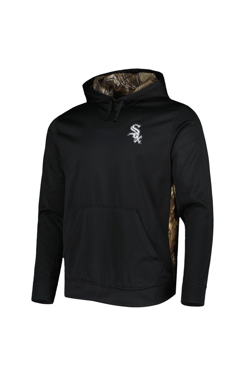 DUNBROOKE Men's Dunbrooke Black/Camo Chicago White Sox Ranger Pullover Hoodie, Alternate, color,