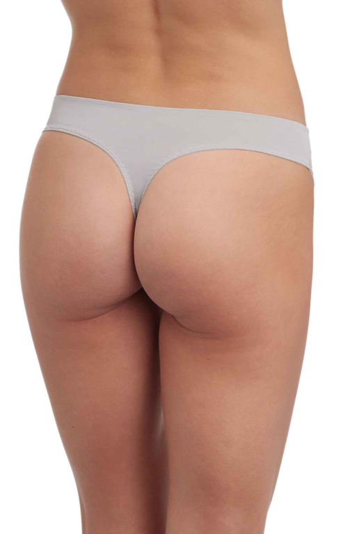Skarlett Blue Minx Thong In Pebble/peach