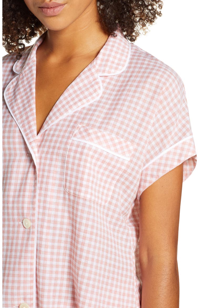 Gingham Check Bedtime Pajamas, Alternate, color, BESSY GINGHAM SWEET DAHLIA