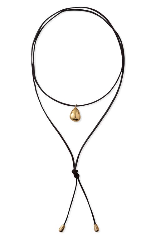 Eliou Éliou Nitta Wrap Necklace In Black