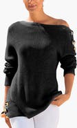 LASCANA Button Detail Sweater
