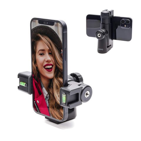 P-3 Rotating Smartphone Tripod Mount with Vertical and Horizonal Positions