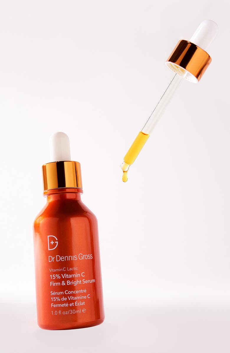 Dr. Dennis Gross Skincare Vitamin C Lactic 15% Firm & Bright Serum, Alternate, color, 