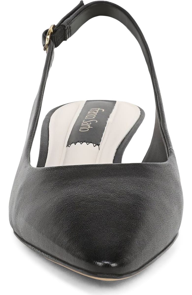 Franco Sarto Pura Slingback Pointed Toe Kitten Heel Pump, Alternate, color,
