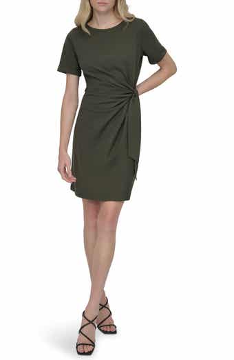 Faux Wrap Dress