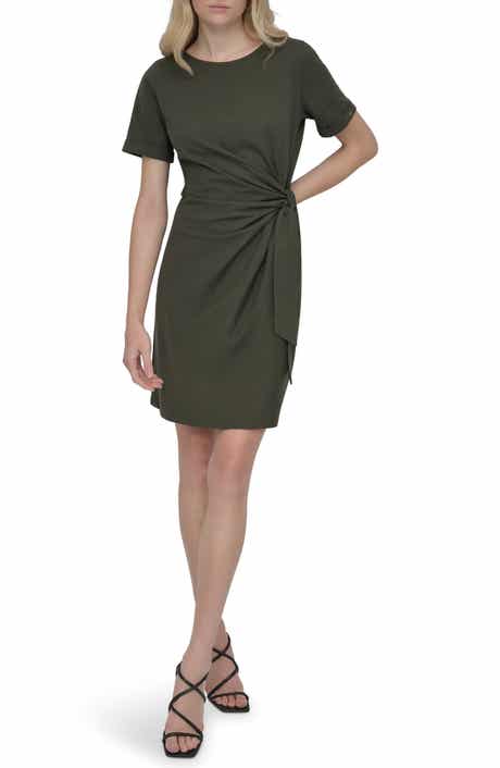 Faux Wrap Dress